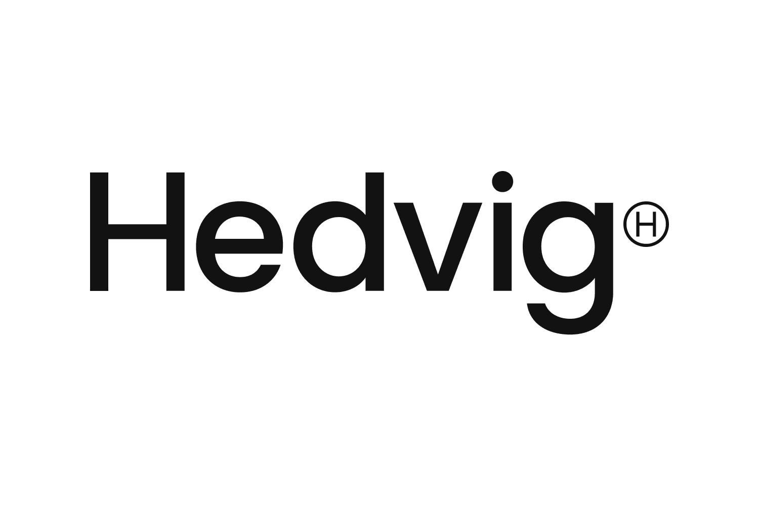 Hedvigs logotyp på ljus bakgrund